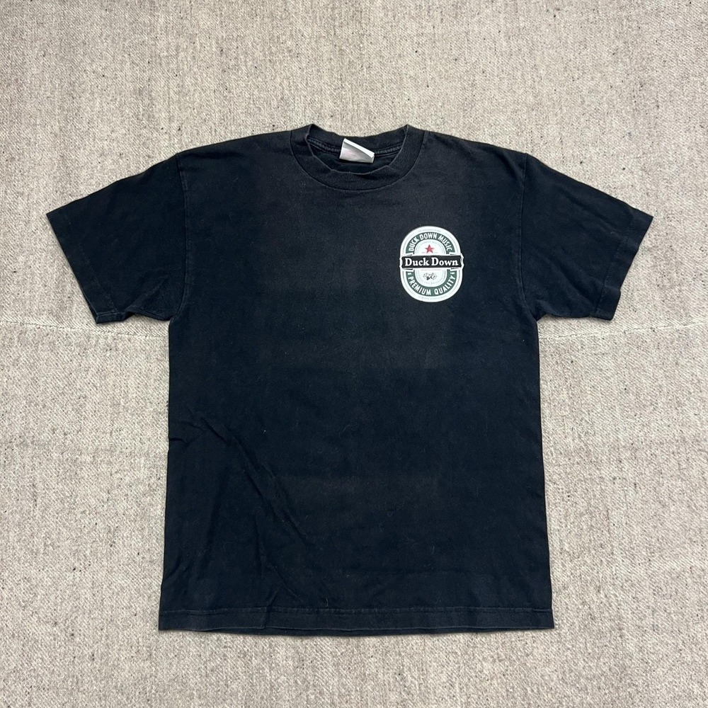 Duck Down Shirt Mens Medium Black Brooklyn Music Anniversary Tee Hip Hop Rap